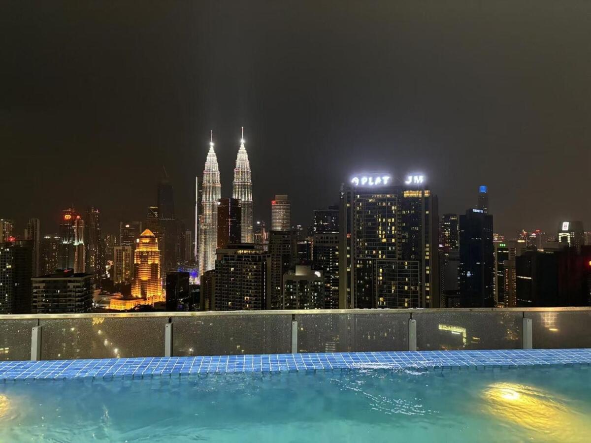 Premium Cozy Rooftop Pool Klcc-1080hd Movie Pangsapuri *